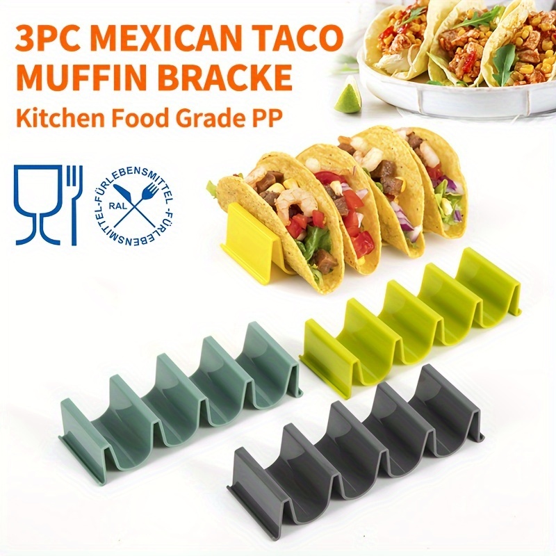 Mexican Muffin Bracket Taco Pancake Rack Taco Holder Kitchen - Temu