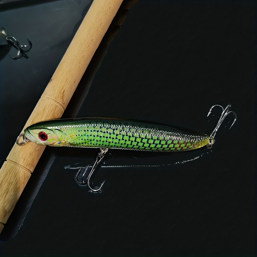  DAIMOUTH 95mm 15g Slowly Sinking Fishing Lures Sinking Stick  Bait Sinking Pencil Lure Pencil Popper Lure : Sports & Outdoors