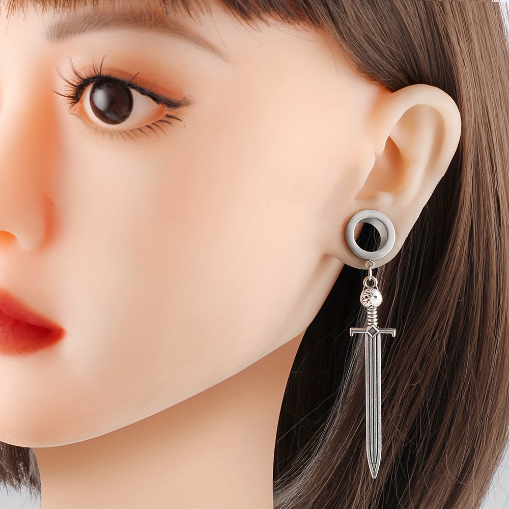 Dangle on sale ear tunnels