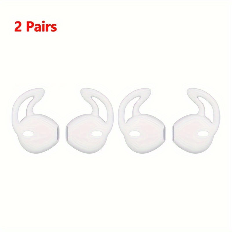2/4/6pairs Sports Ear Hooks For Airpods 1 2 Ear Cover Ear Tips Anti Slip Ear Grip Headphone Accessories