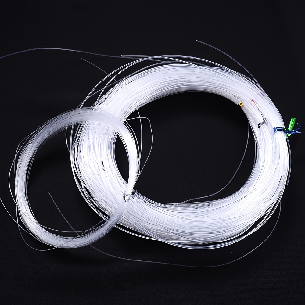 0.7 0.8 1.0mm Non-Stretch Nylon Transparent Thread Fishing Line Polyester  Crystal Cords For Handmade DIY Bracelet Necklace Crafts Jewelry Making Suppl