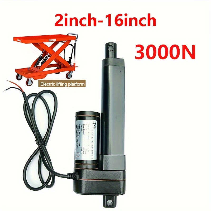 12v Mini Electric Linear Actuator 12v Stroke 30n/60n Mini - Temu