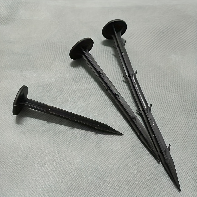 50pcs Plastic Gardening Stake Pegs Film Fixed Tools Plant Support