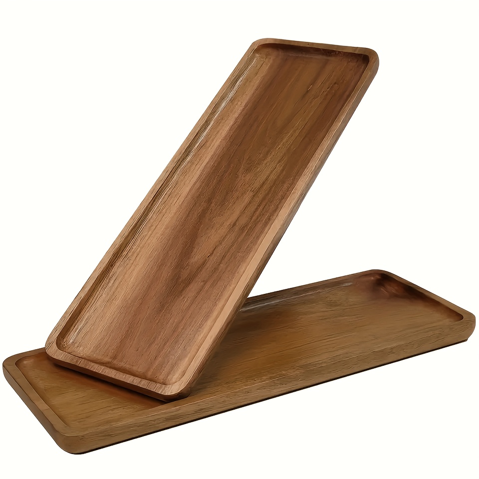 

1pc Fashion Jewelry Wooden Tray Jewelry Storage Tray