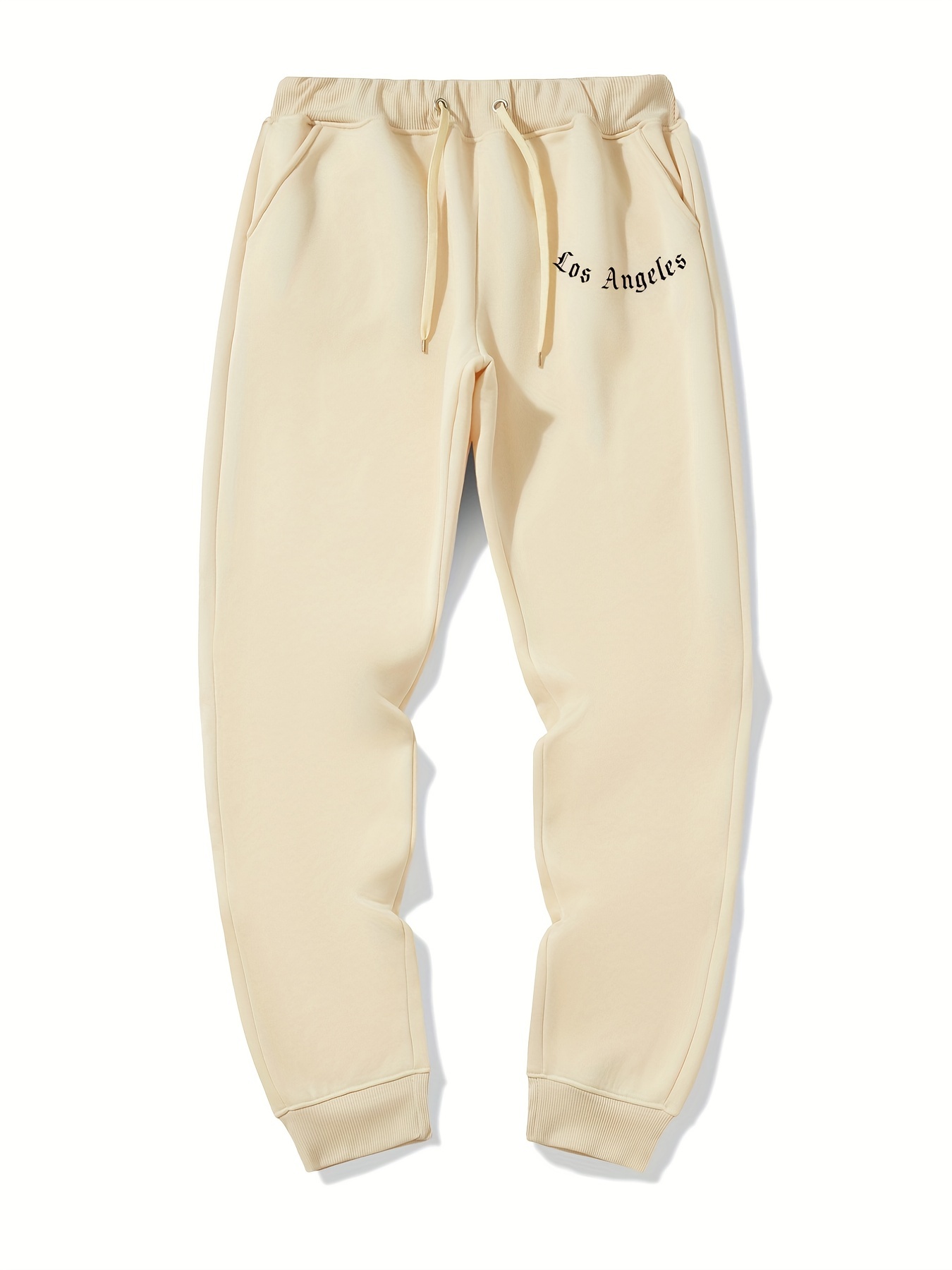LA Casual Stretch Graphic Joggers Men's Sweatpants