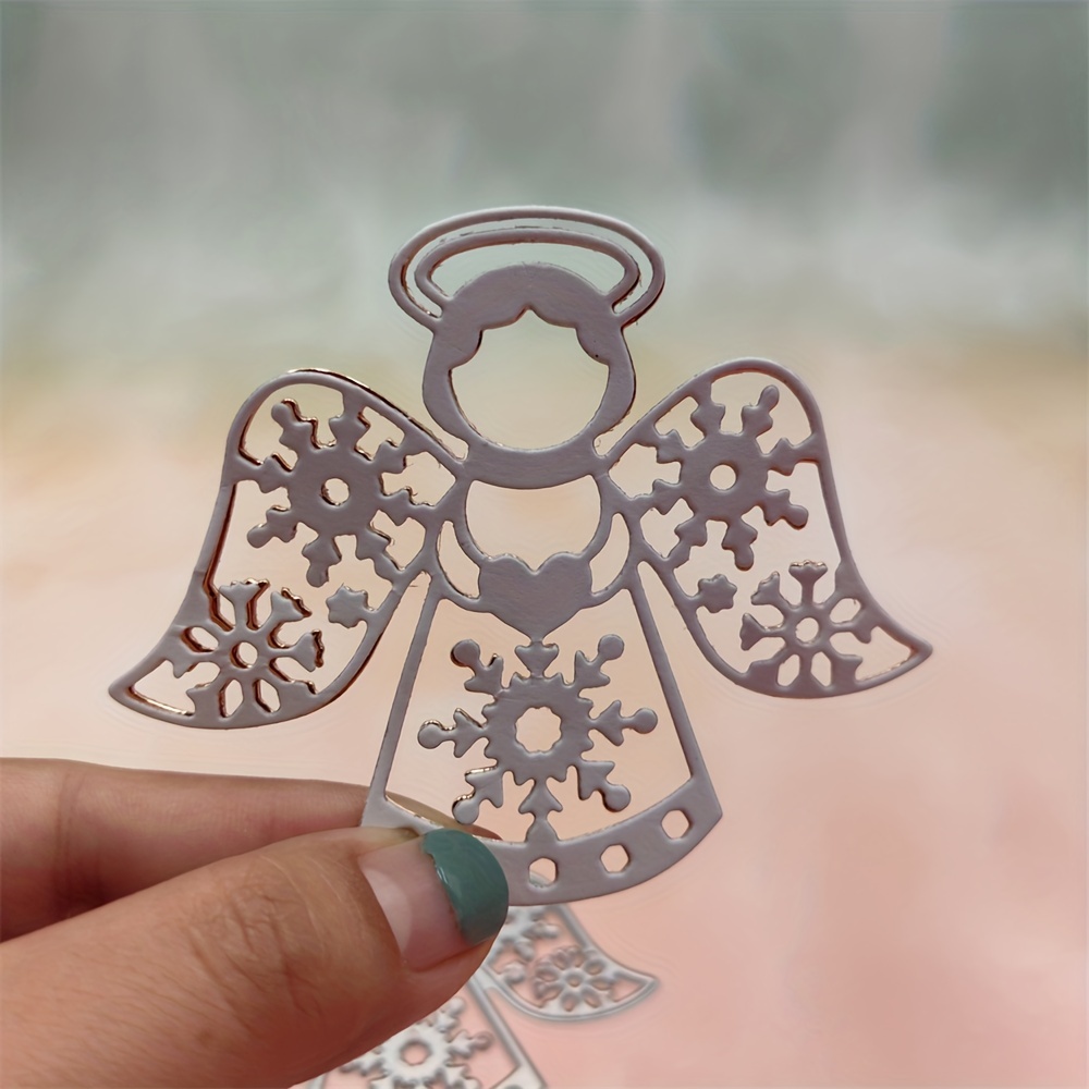 

1pc Angel Christmas Metal Cutting Dies Stencils Scrapbooking Die-cuts For Paper Card Making Scrapbooking Diy Cards Photo Album Craft Decorations