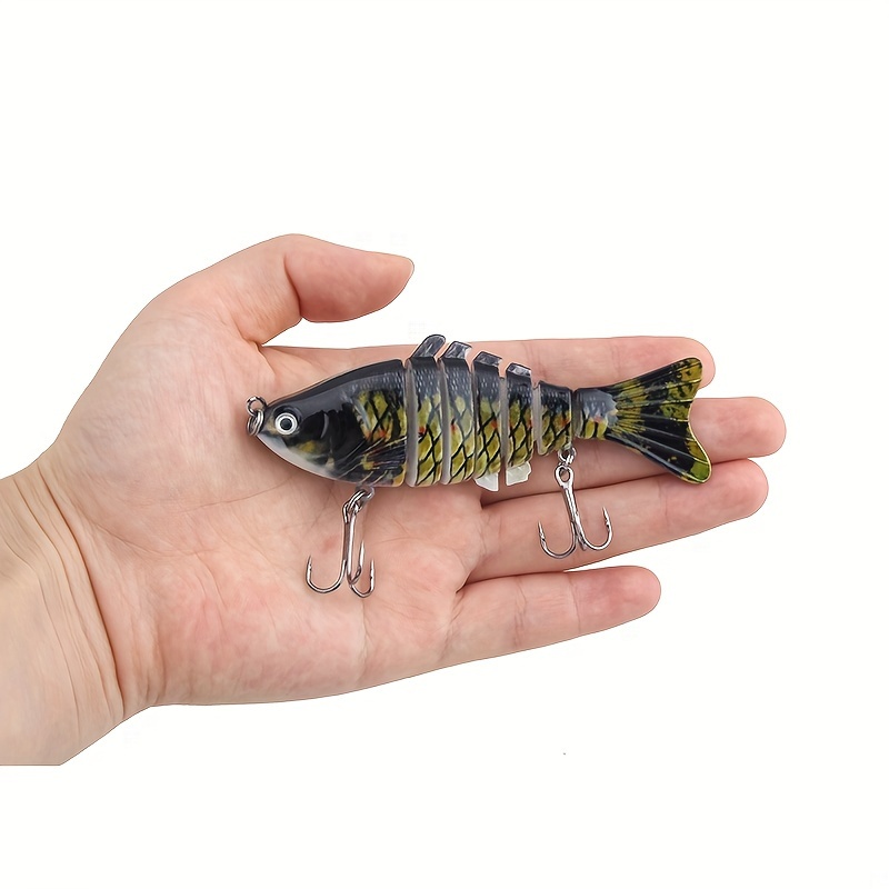 7 Segments Jointed Fishing Lures Artificial Hard Baits - Temu