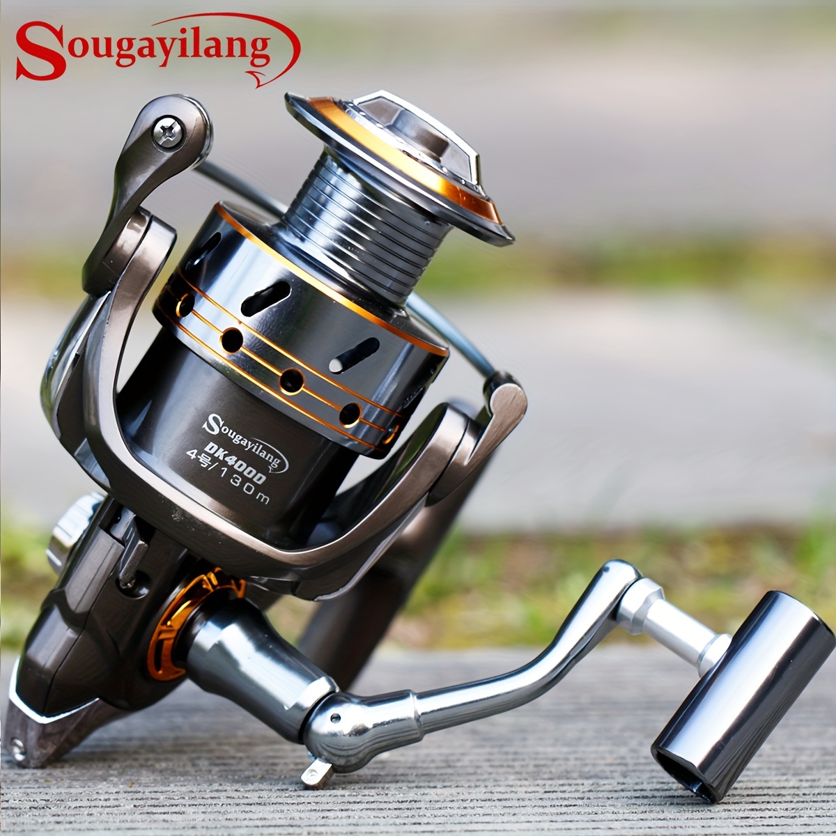 Sougayilang Spinning Fishing Reel 11+1 Bb 5.2:1 High Speed - Temu