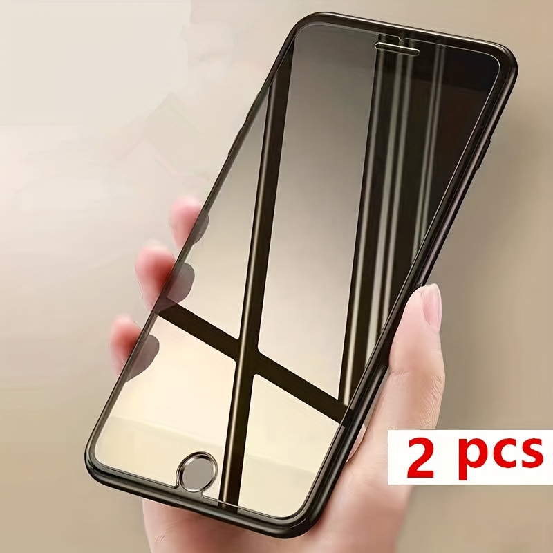 Cool Protector de Pantalla Cristal Templado FULL 3D Negro para iPhone SE ( 2020) / SE (2022), PcComp