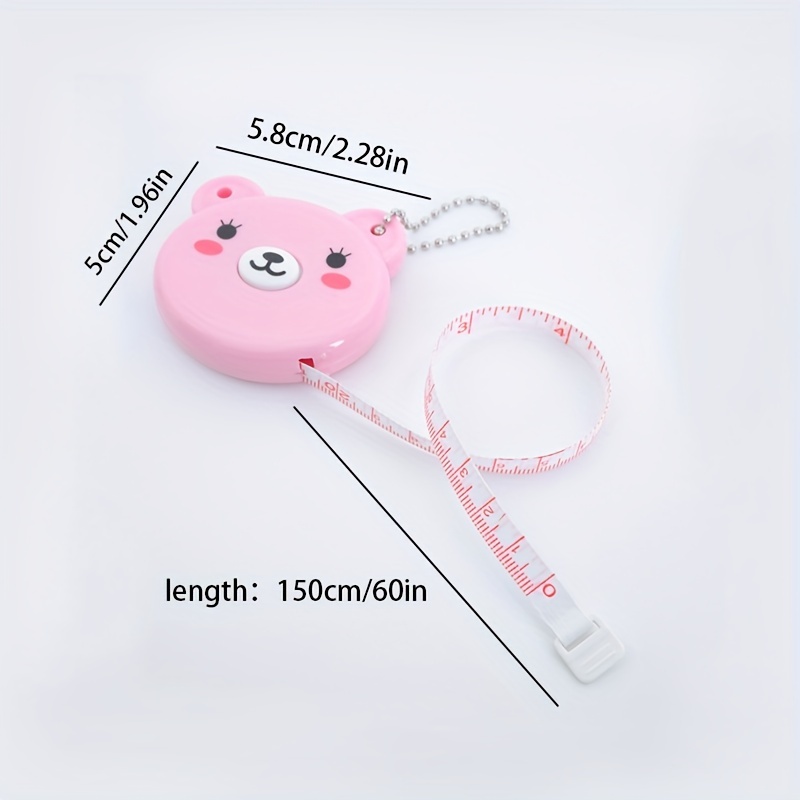 1.5m Soft Tape Measure Double Scale Body Sewing Flexible Ruler for Weight  Loss Medical Body Measurement Sewing Tailor Craft