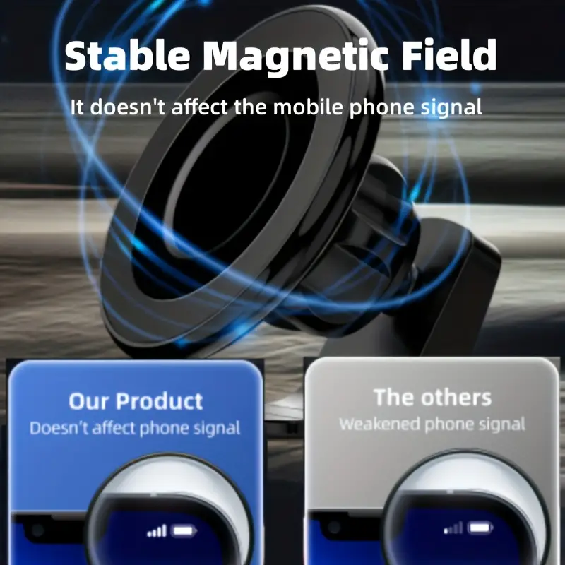 Support de voiture magnétique pour Magsafe iPhone 12 13 14 Pro Max