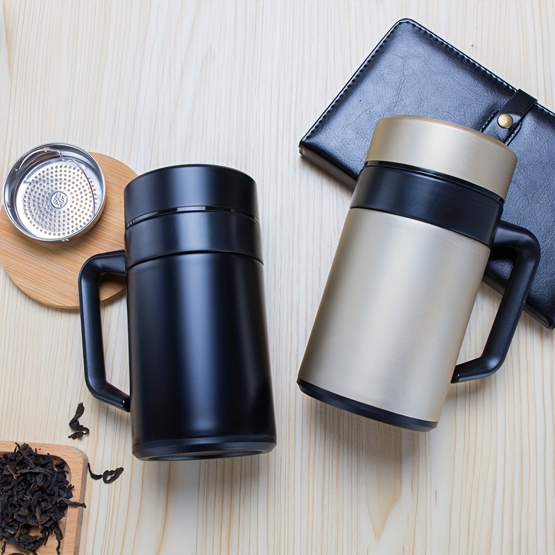 Thermos Flask Insulated Travel Mug Warm Hot Tea Coffee Drink