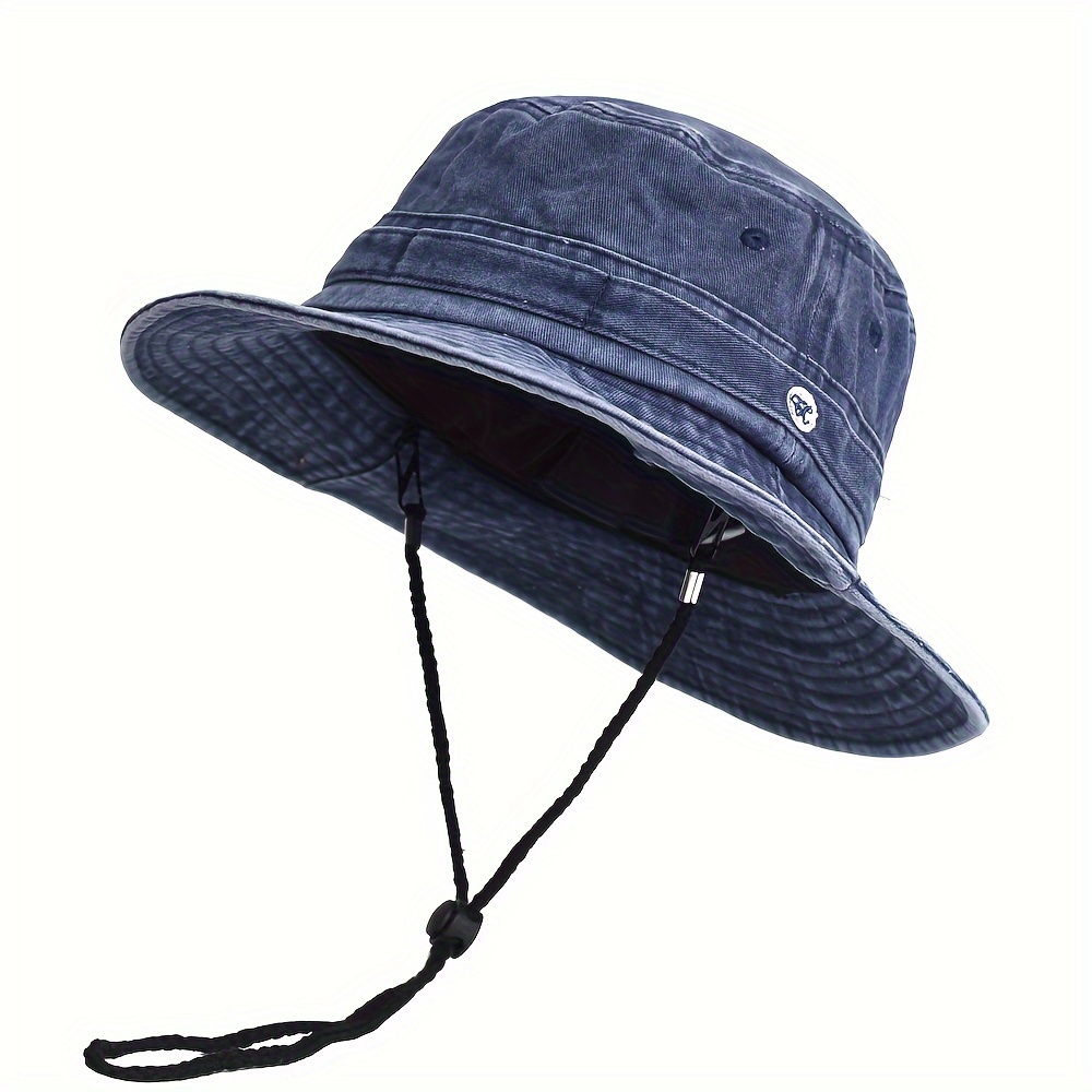 SPNEC Cotton Sun Hats For Women Men Fishing Hiking Bucket Hat