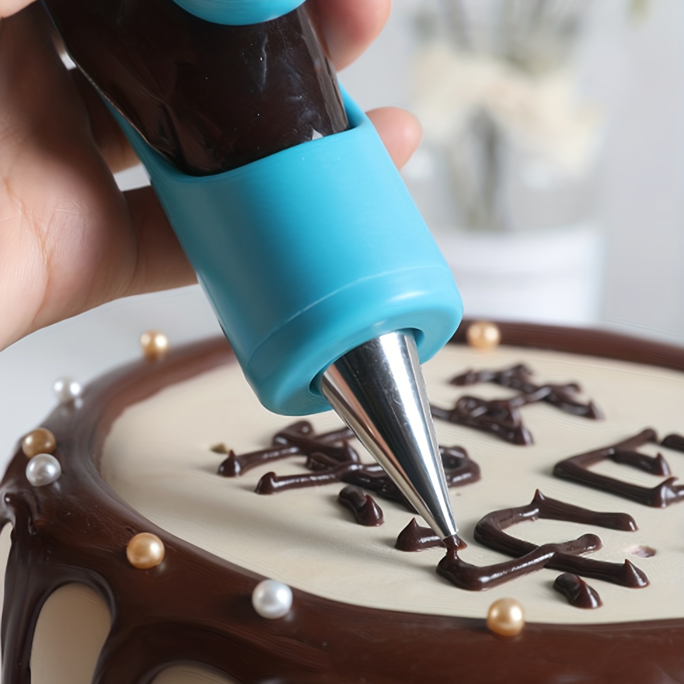 10pcs Complete Cake Decorating Pen Set Includes 4pcs Pipping Bags ...