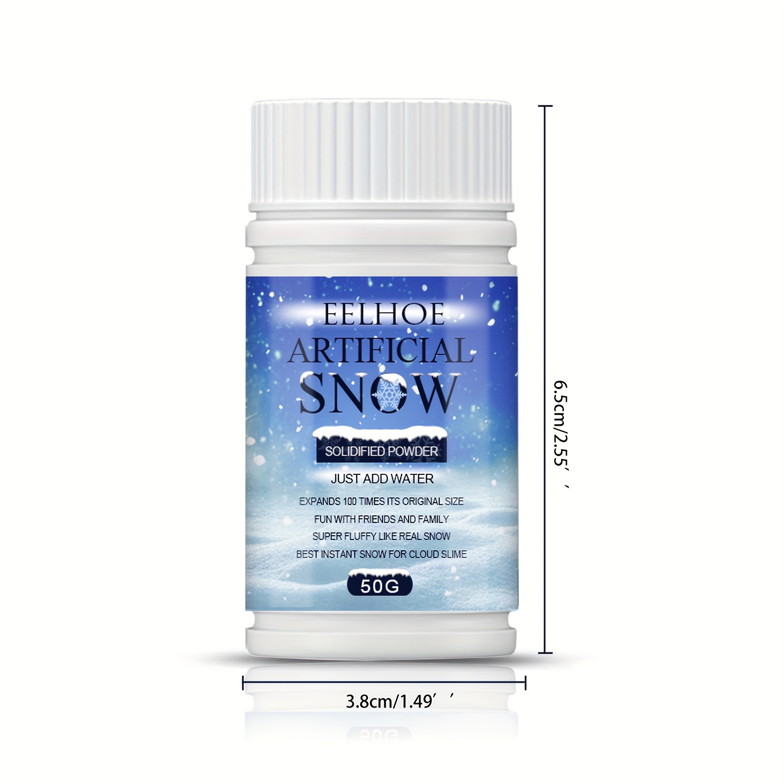 Let it Snow Instant Fake Snow Powder -White for sale online