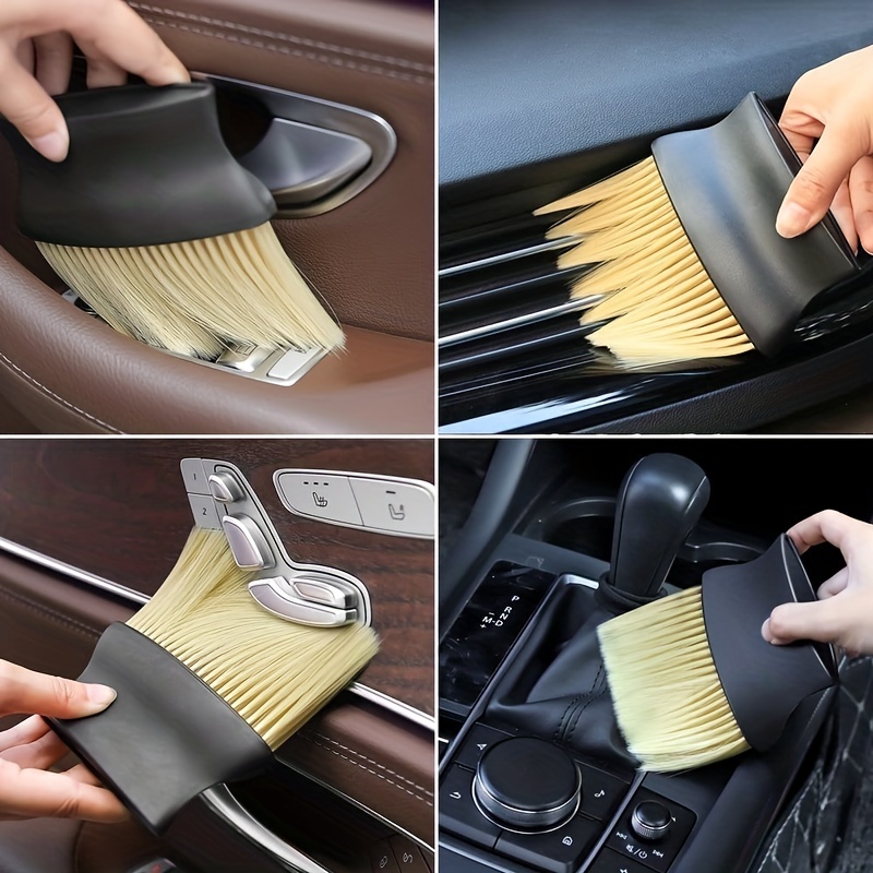 Car Interior Cleaning Brush Car Air Vent Soft Brush Car - Temu