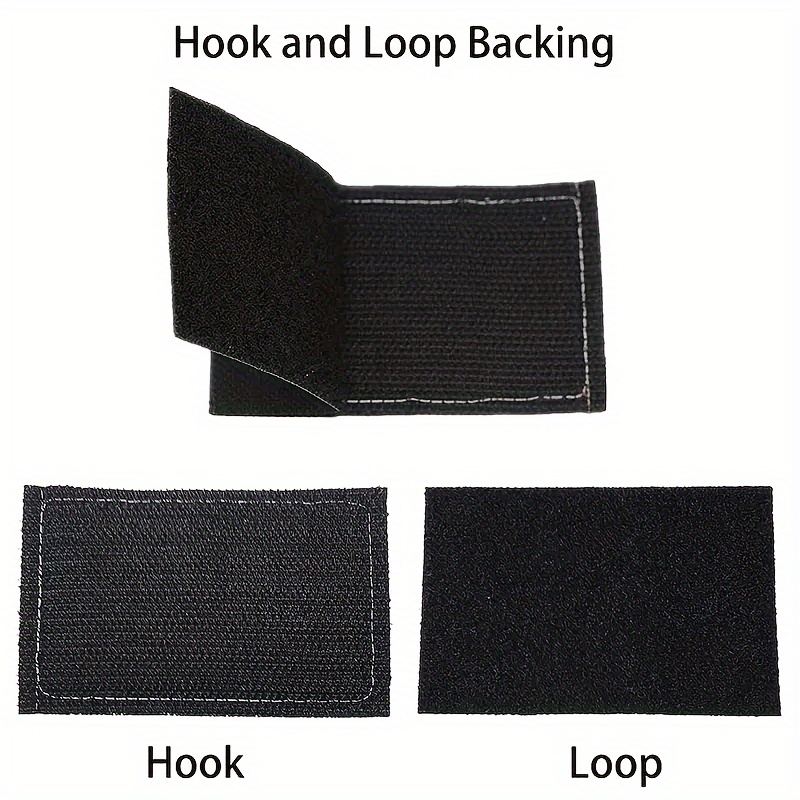 1pc Always Embroidered Hook And Loop Patches For Bags, Hats And Clothes