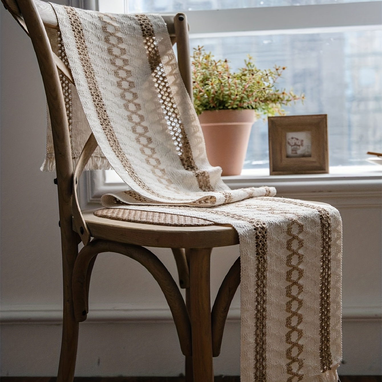 Macrame dining 2024 chair