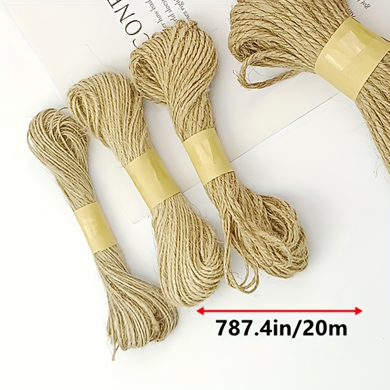 Bundle Diy Handmade Creative Decorative Hemp Rope Christmas - Temu