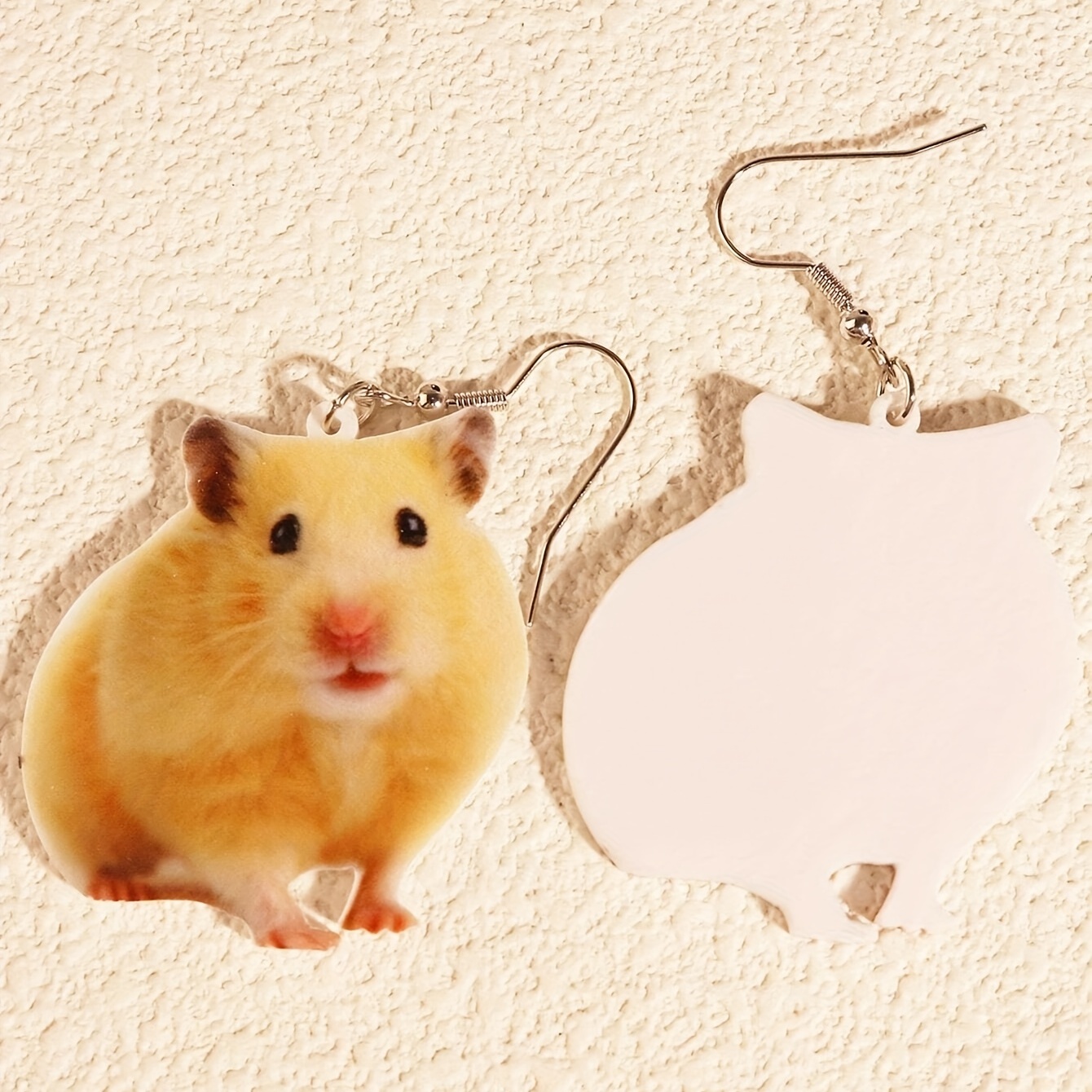 Hamster earrings 2025