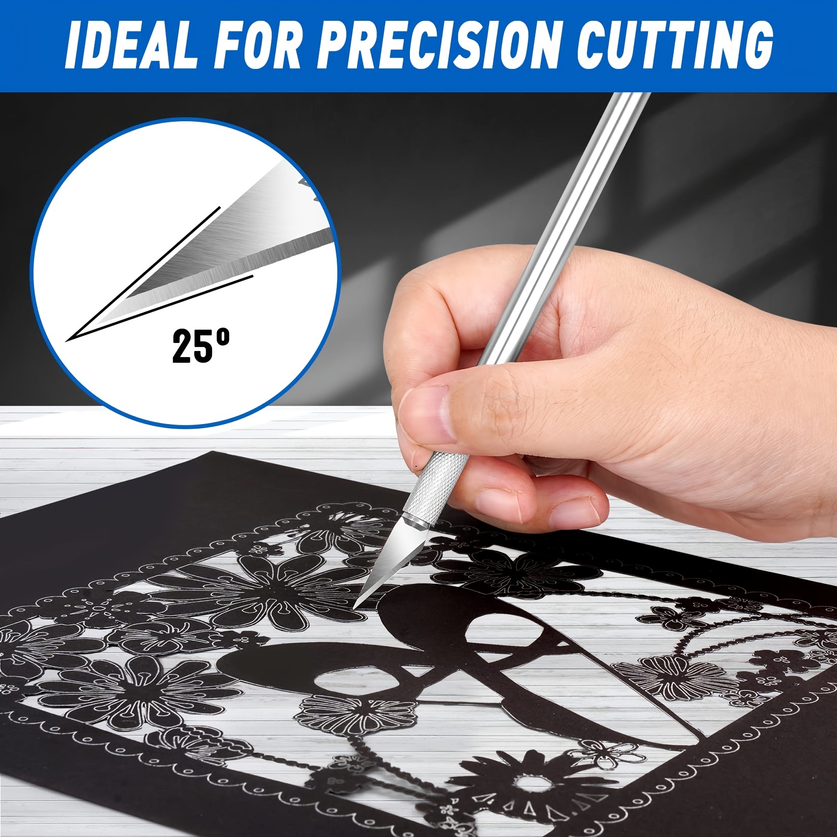 Brand: DIYSELF 150 pcs for X-ACTO Knife Scoring Sharp Blades