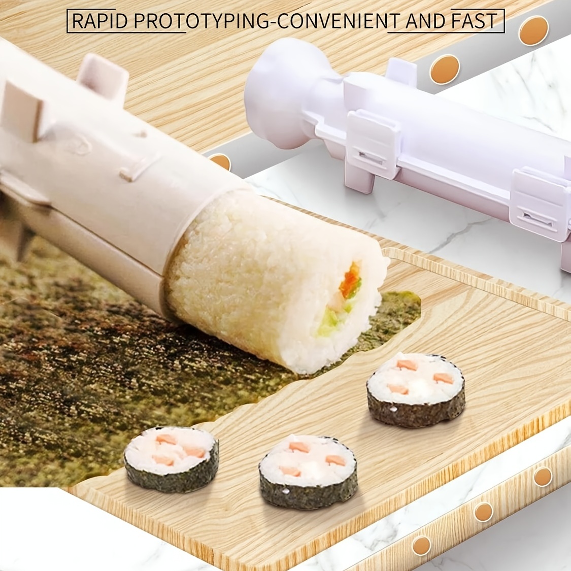 Sushi Bazooka, Sushi Maker, Diy Homemade Sushi Roller Machine, Food Grade  Plastic Sushi Making Kit For Beginners, Diy Sushi Bazooka, Sushi Maker  Tools, Sushi Roller, Sushi Mold, Baking Tools - Temu