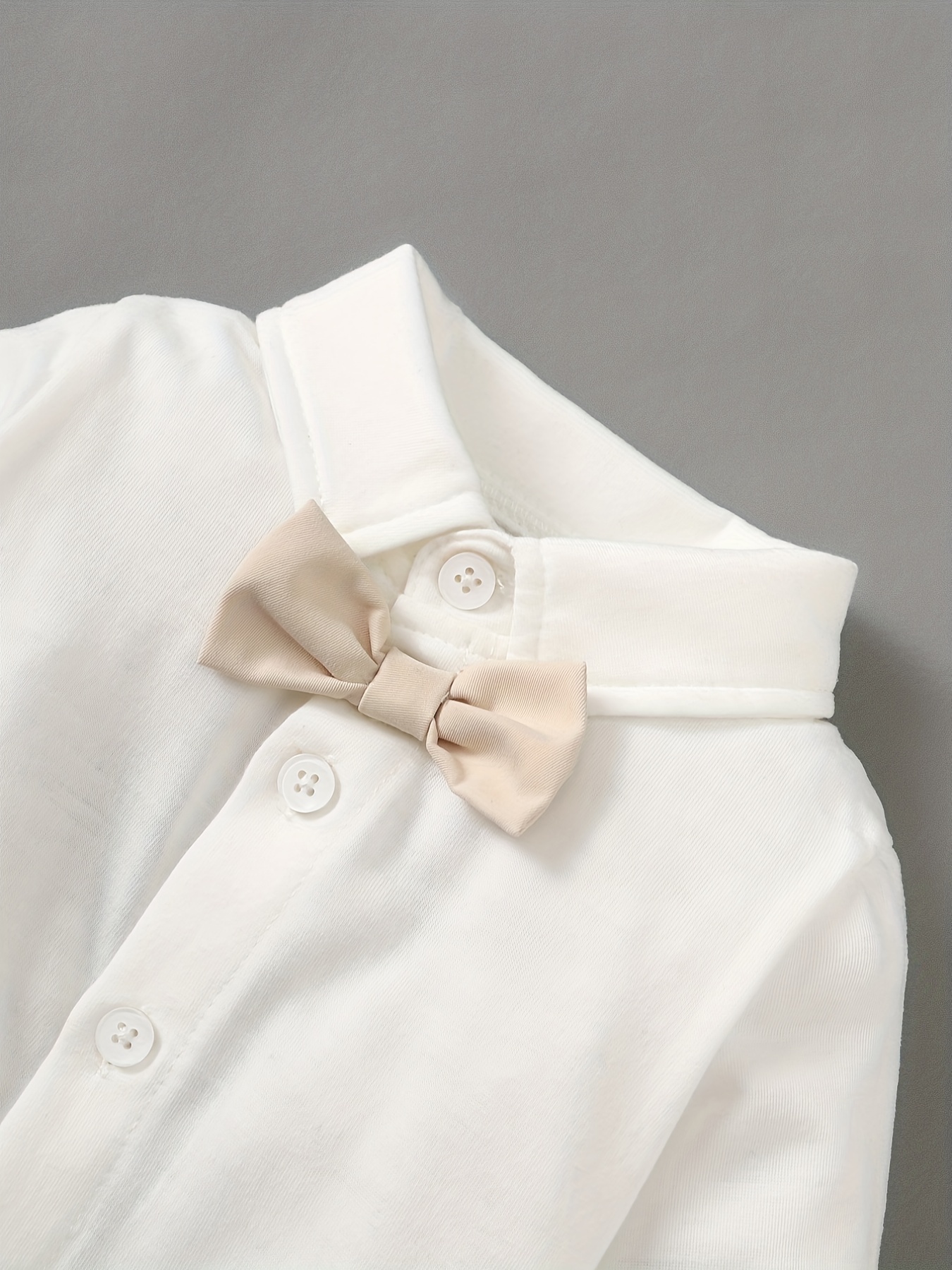 Baby Boys 2pcs Shirt With Suspender Pants Set