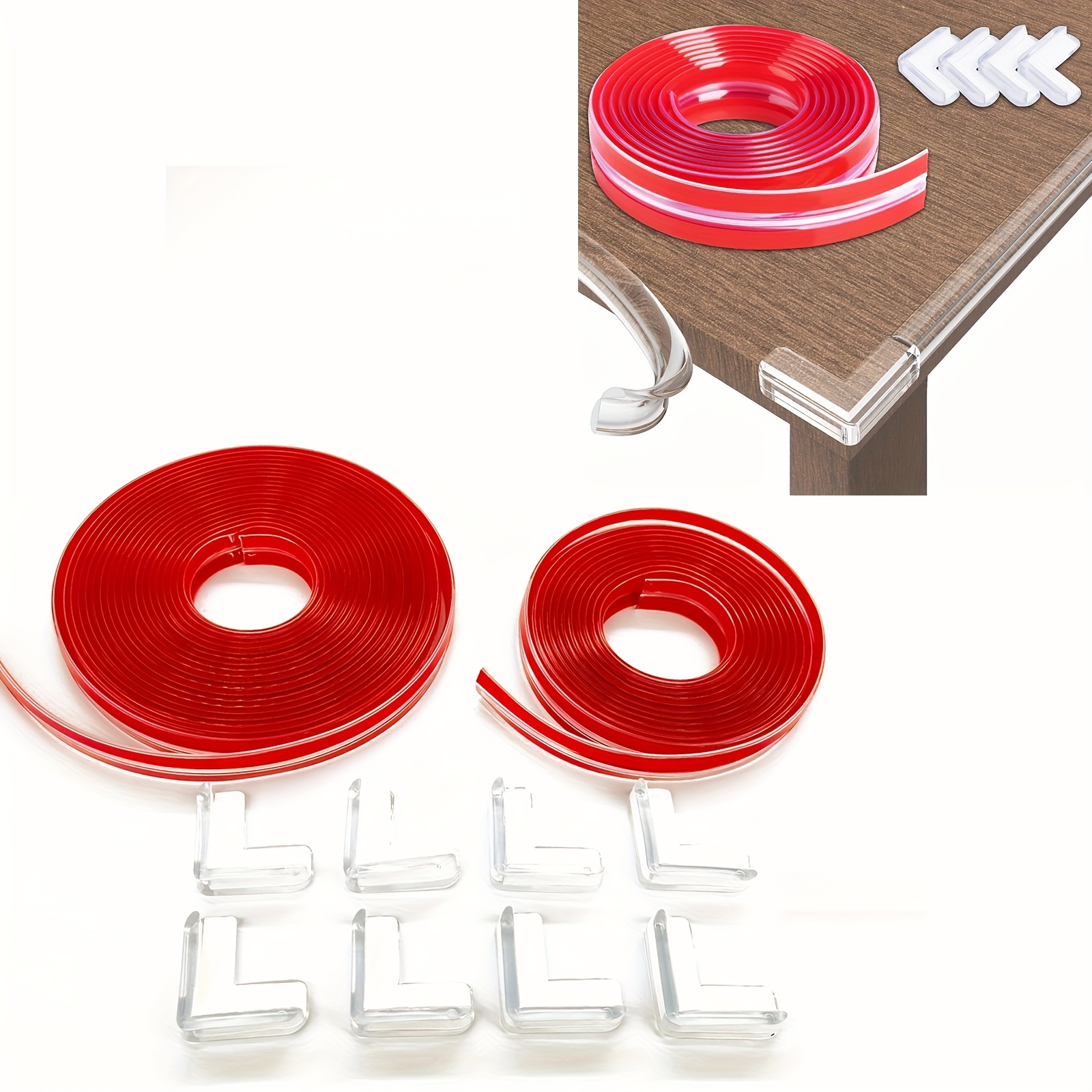 Baby Proofing Strip Silicone Corner Protectors For Furniture - Temu