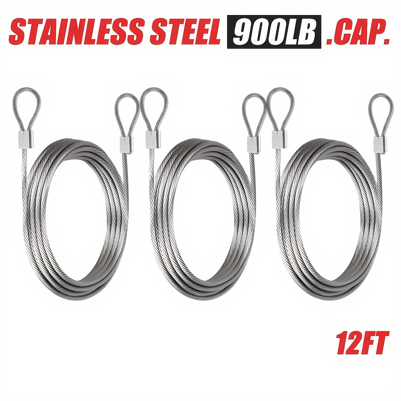 Stainless Steel Cable 7x7 Strands Construction Braided - Temu Canada