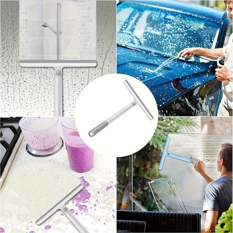 SetSail Shower Squeegee for Glass Doors, Flexible Silicone Squeegee for  Shower Glass All-Purpose Squeegee for Window Cleaner Tool Squeegee for  Door, Bathroom, Mirrors, Tiles and Car Windows Cleaning - Coupon Codes,  Promo
