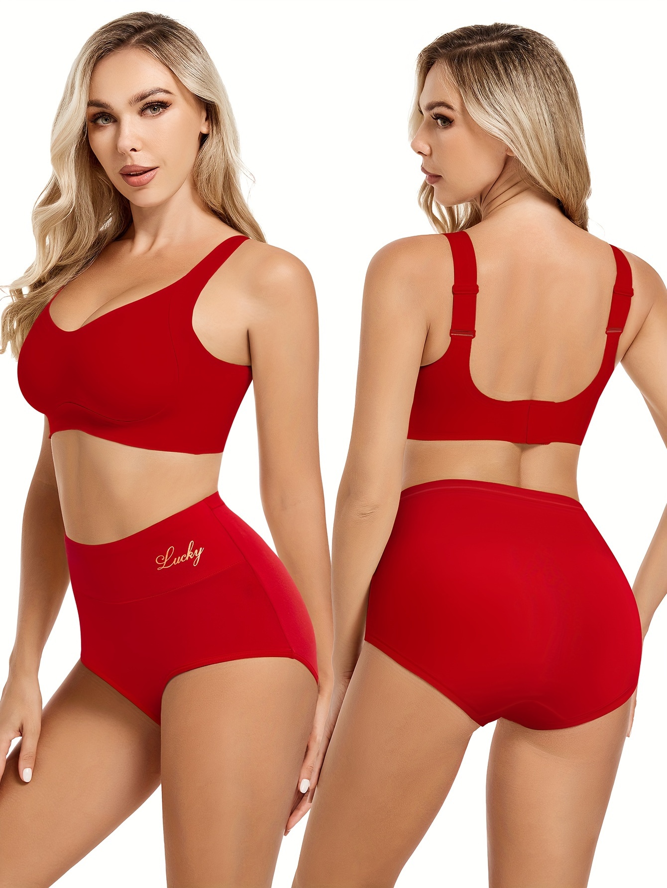 Chinese New Year Red Bow Briefs Soft Comfortable Waist - Temu