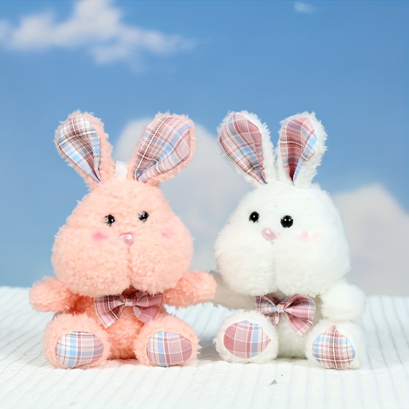 Plush Rabbit Doll Toy Charm Keychain