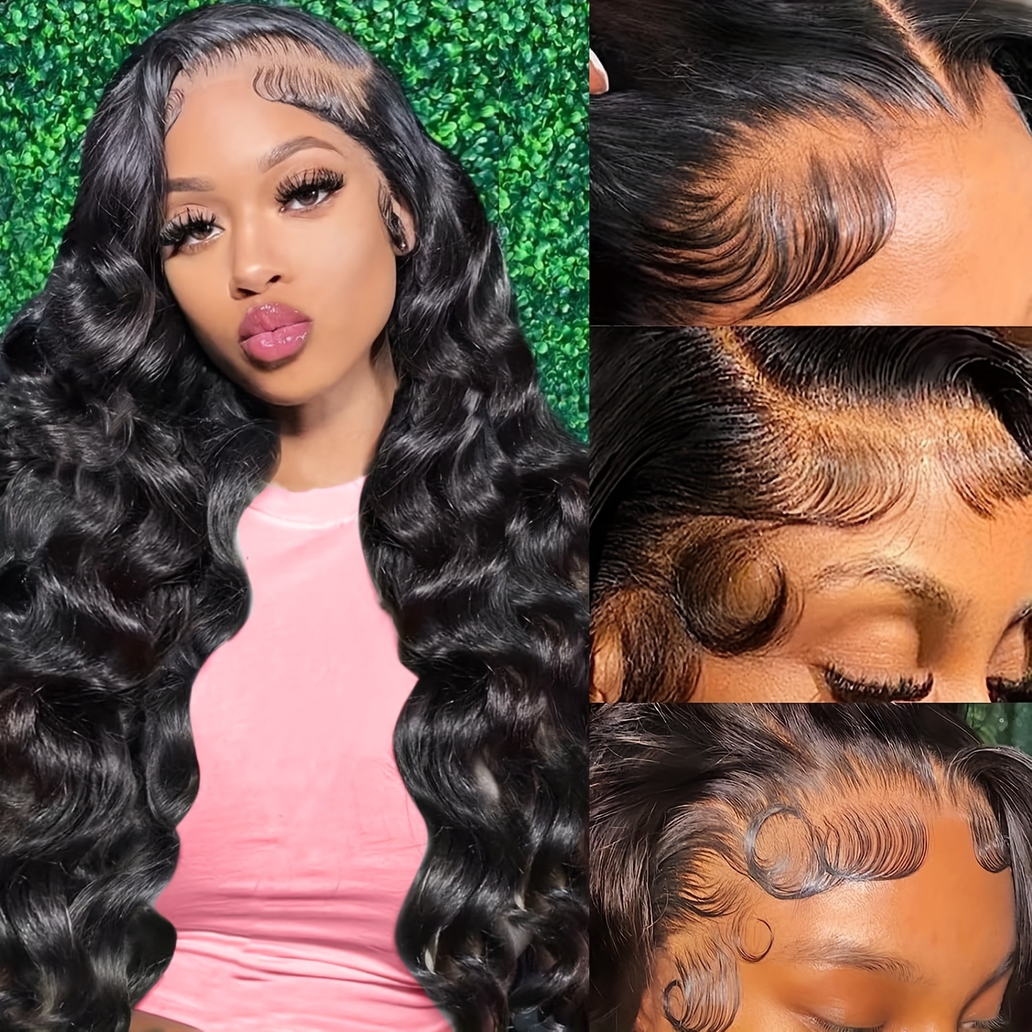 Body Wave Lace Front Wig - Temu Canada