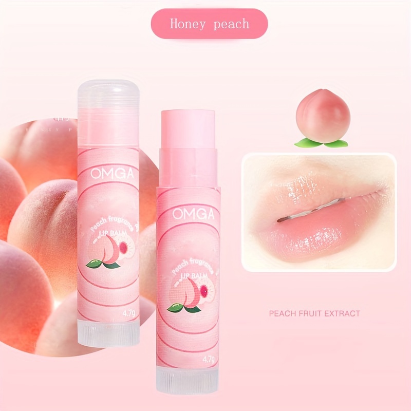 Peachy Scented Lip Gloss Set - 4 Pack