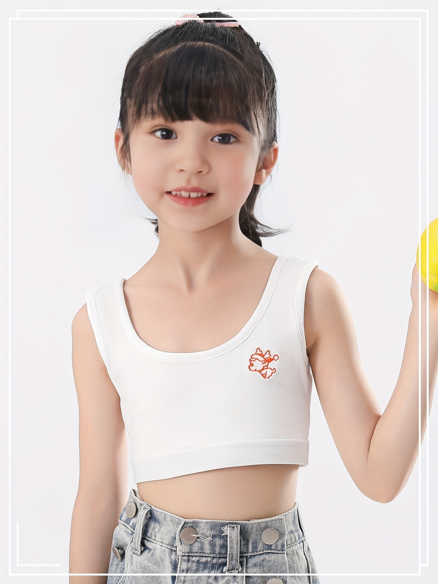 Girls Camisoles Comfortable Soft Tank Tops Basic Undershirts - Temu Canada