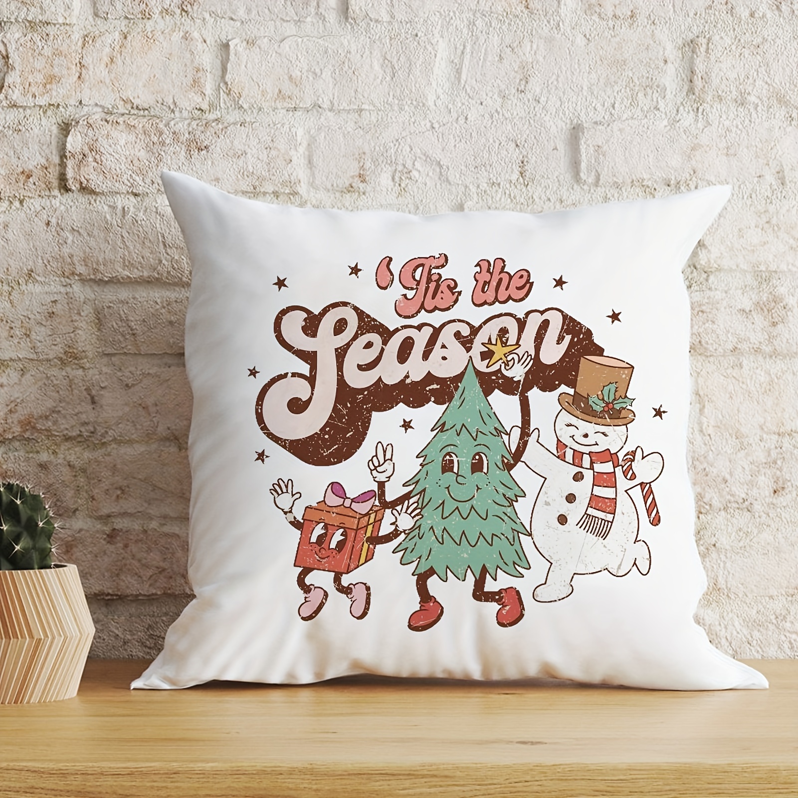 Seasonal pillow outlet covers