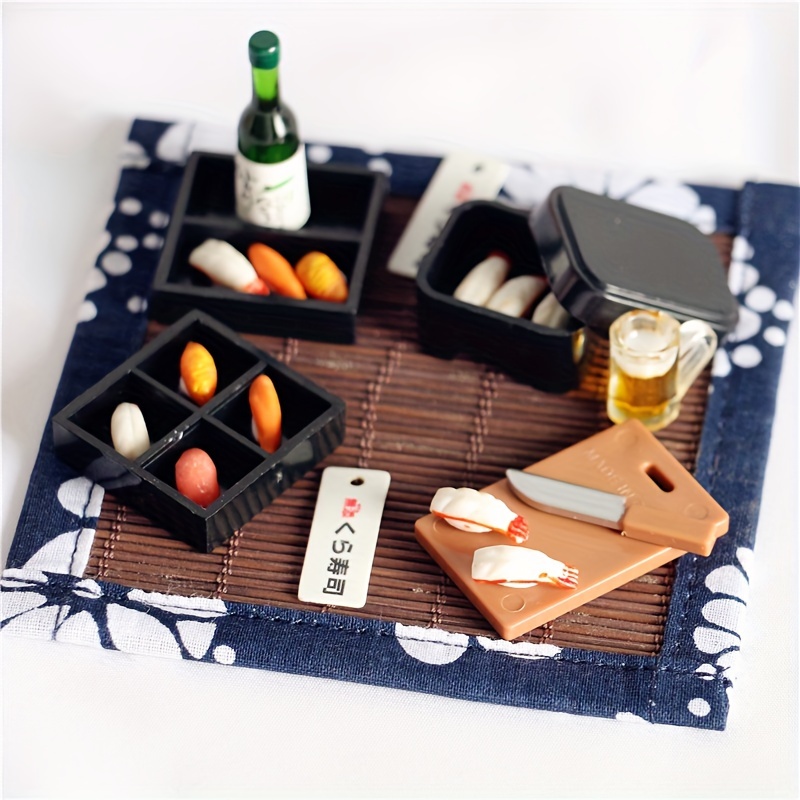 Miniature Decor Foods Ornament Kitchen Sushi Simulation Decoration