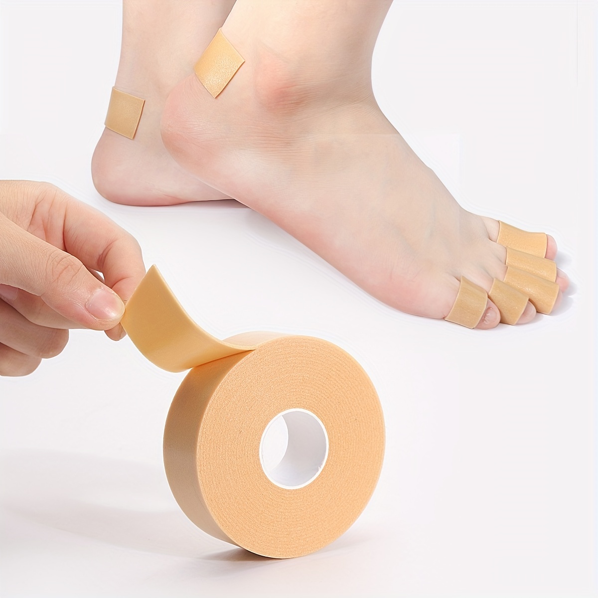 Waterproof Rolls Foot Care Sticker Heel Grip Tape Hand Foot Care Protector  Anti Slip Feet Pad