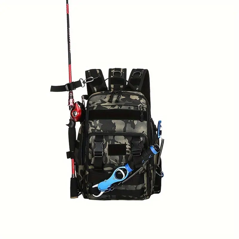 Large Capacity Backpack Outdoor Fishing Fishing Accessories - Temu