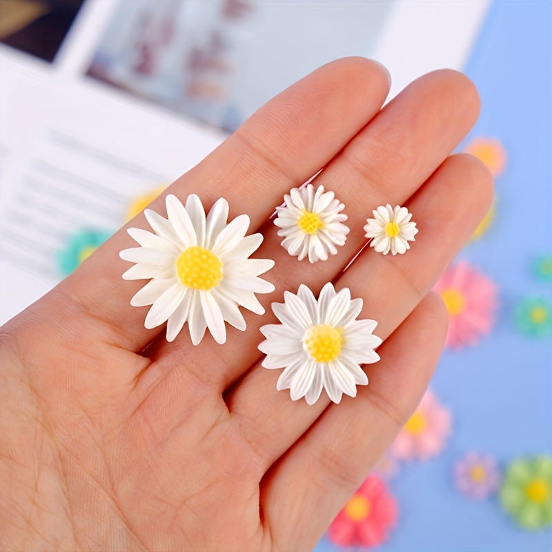 Sunflower Enamel Charms Jewelry Making