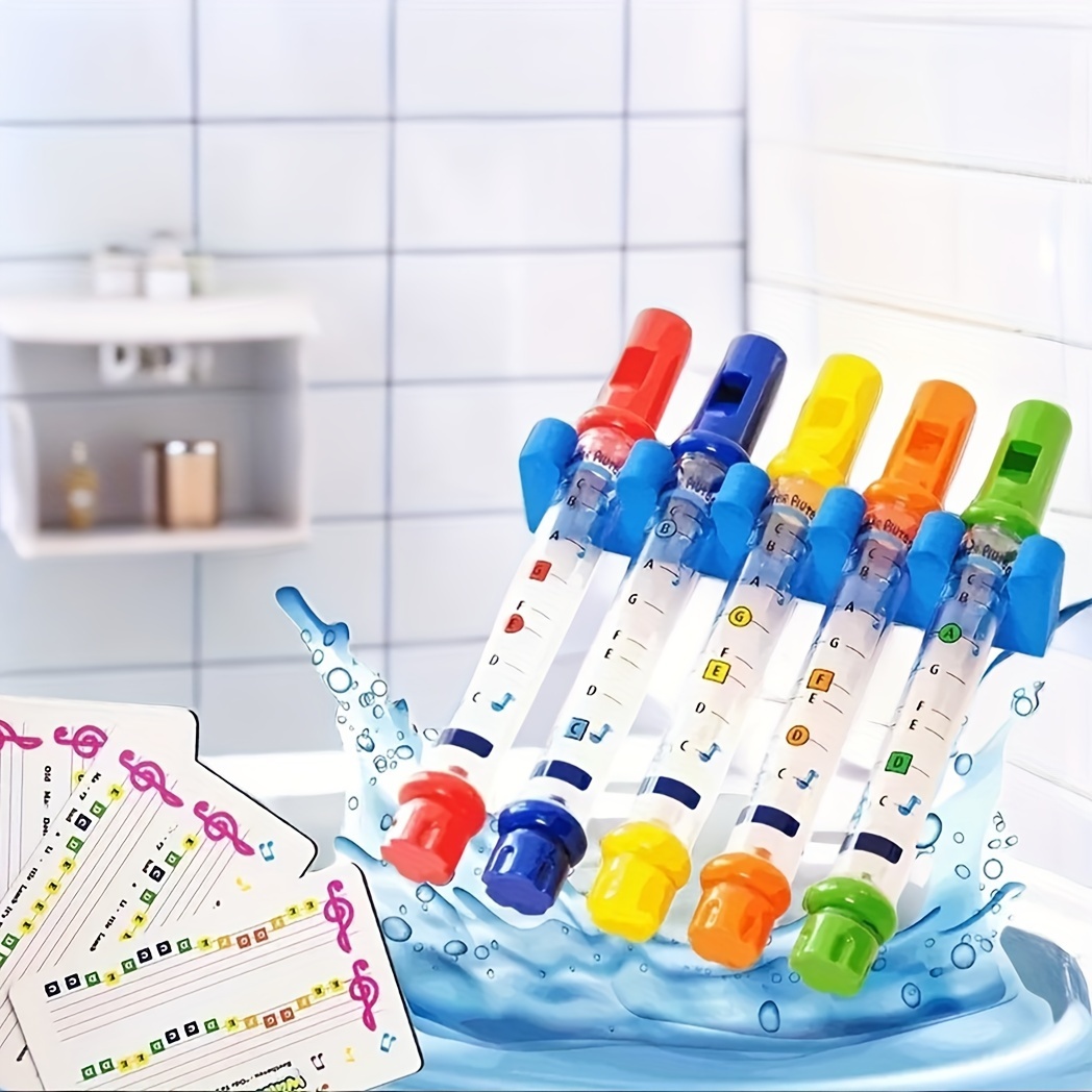 Water flutes store bath toy