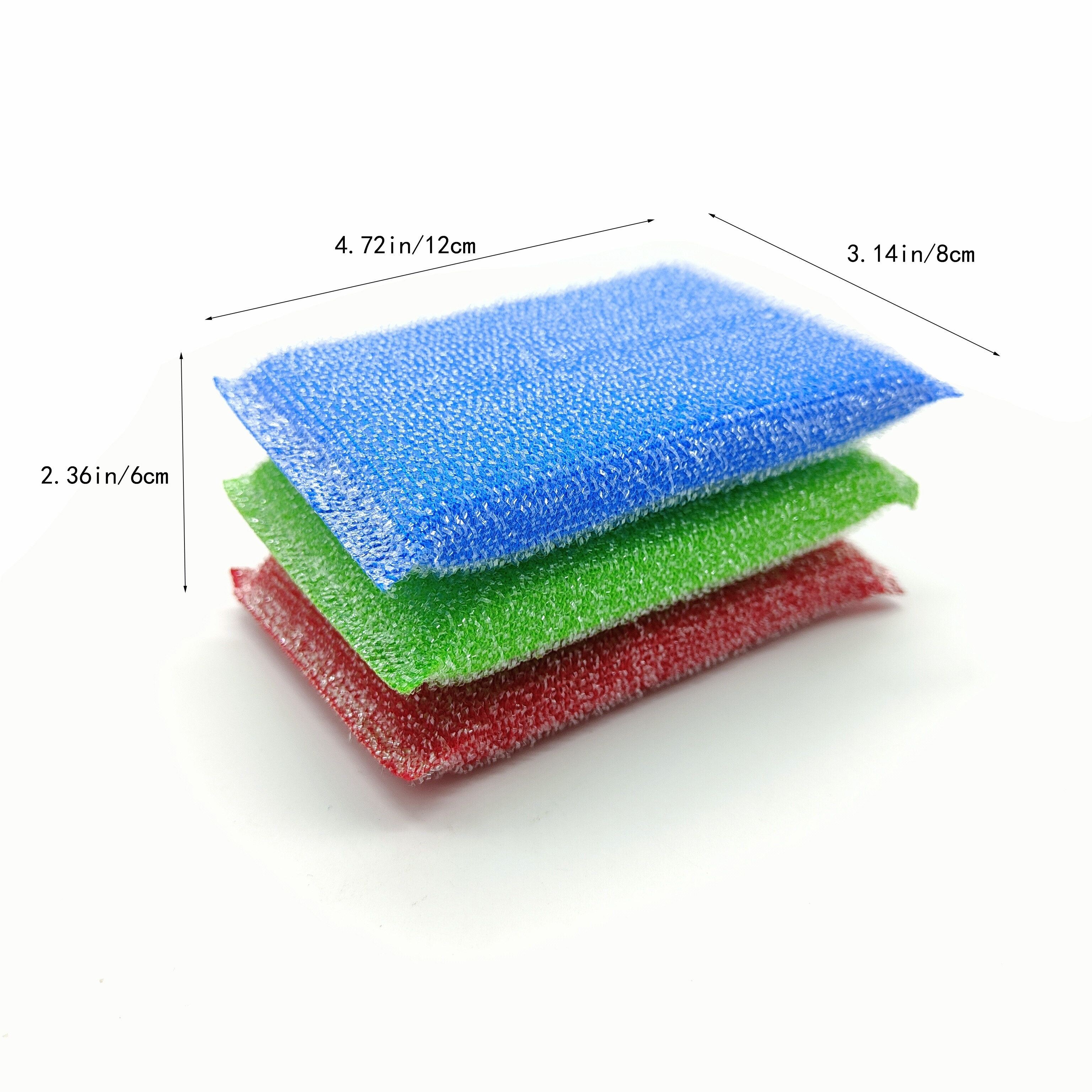 Reusable Silicone Sponge Dish Washing Scrubber - Multipurpose Cleaning  Sponges For Dishes, Fruit, Vegetables, And More - Non-stick, Double-sided,  Green, Blue, And - And Convenient - Temu