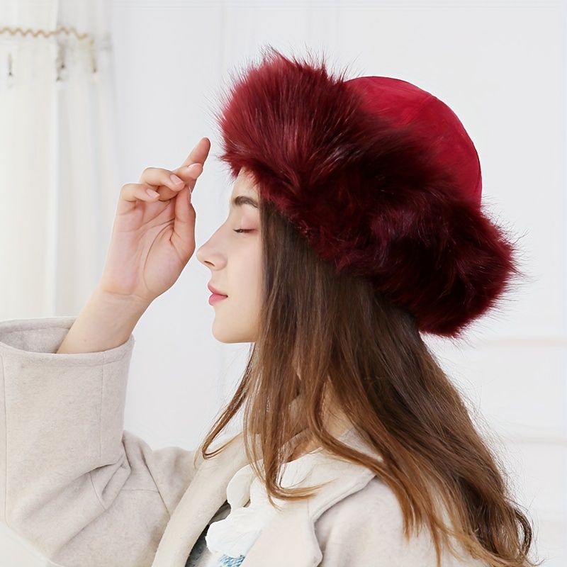 Red Fox Full Fur Russian Hat for Men