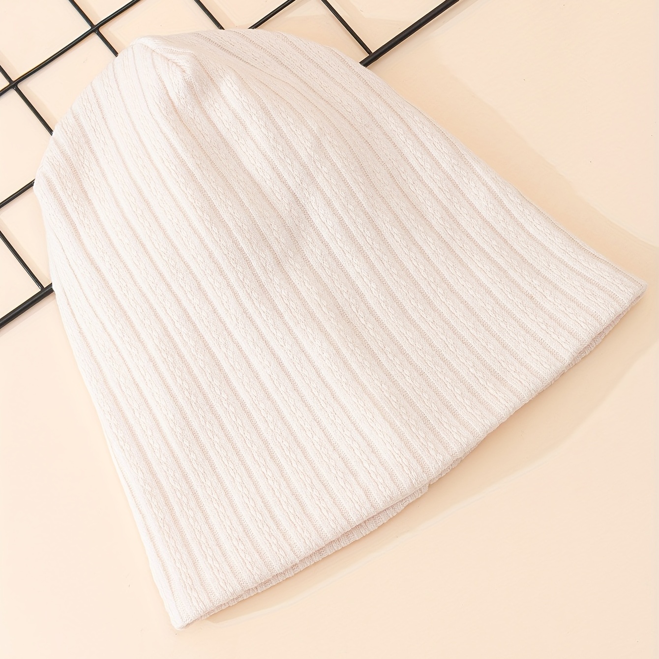 Thin Water Ripple Street Style Pullover Hat