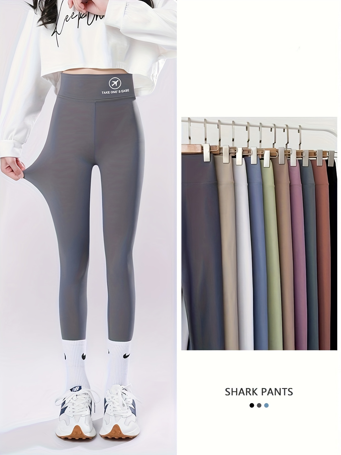 Girls Lightweight Slim Leggings Trendy Activewear Pants - Temu