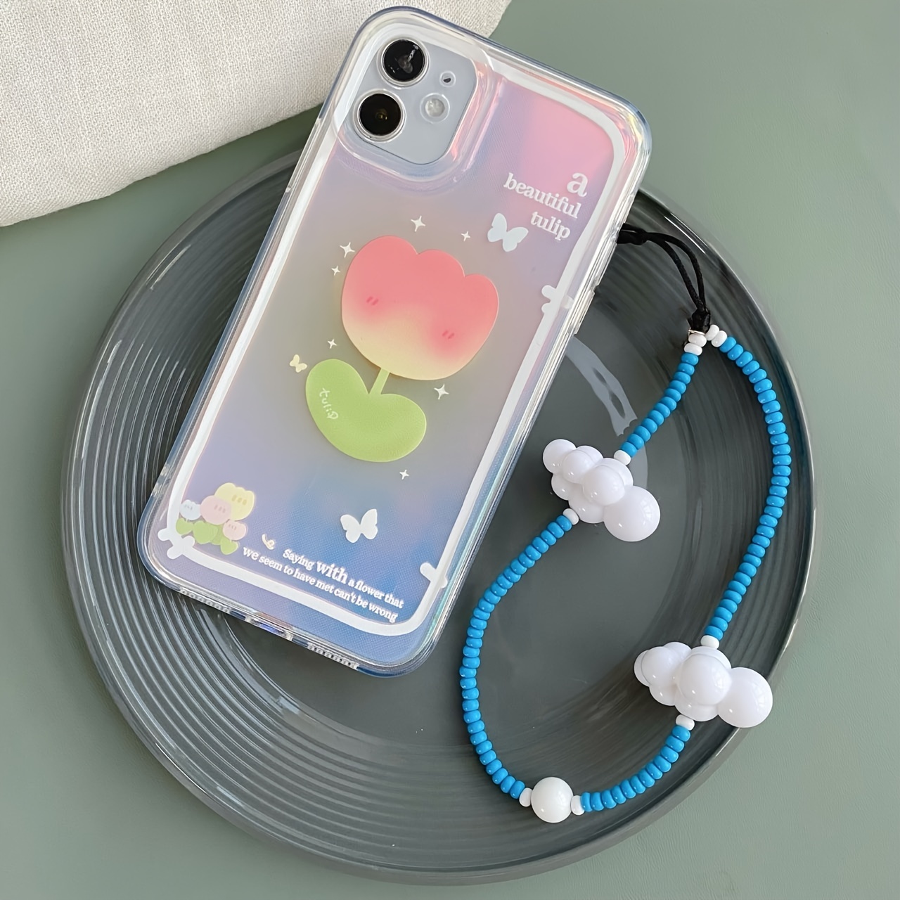 KKBEAD Korea Black & Pink Star Phone Chain Accessories New In Kpop Phone  Charm Strap Telephone Chain Jewelry Cellphones Lanyard