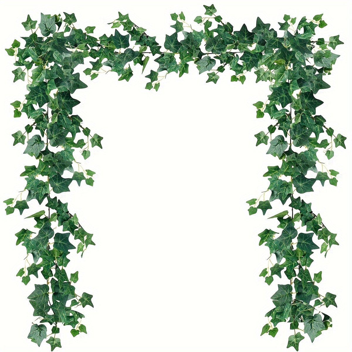 

1pc Artificial Greenery Ivy Vine, 6ft Odorless Silk Ivy Garland, Green Leaves Fake Hanging Plants For Wedding Home Wall Party Indoor Outdoor Classroom Wall Garden Fence Wedding Party Home Decor