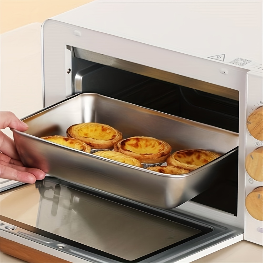 Toaster Oven Tray Pan Baking Sheet Stainless Steel Cookie Sheet 10