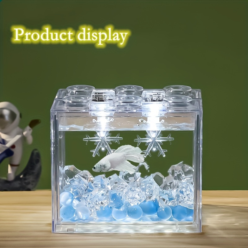 Custom, LED and Acrylic plastic aquarium tank small Aquariums 