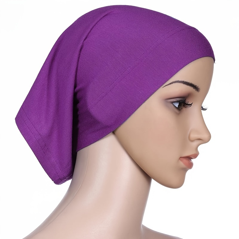 Breathable Hijab Undercap Bonnet Hijab Women Muslim Turban Inner Cap Thin  Hijab